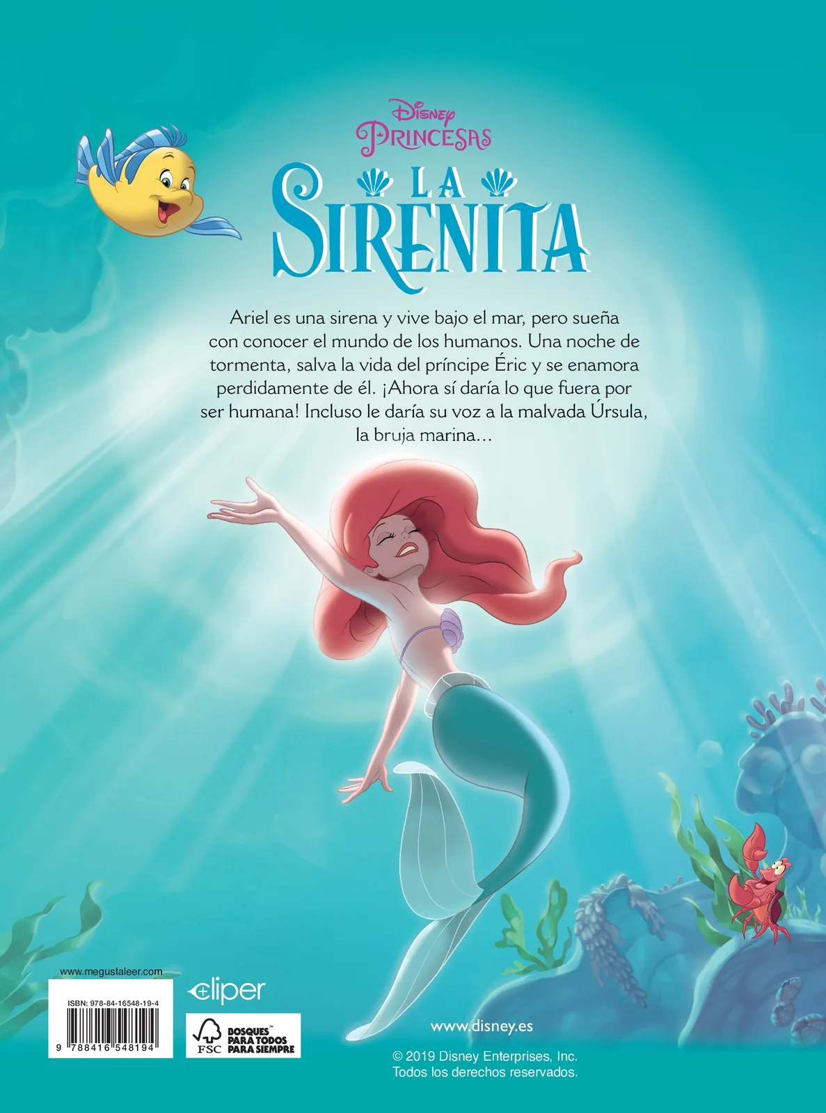 La Sirenita (Mis Clásicos Disney)