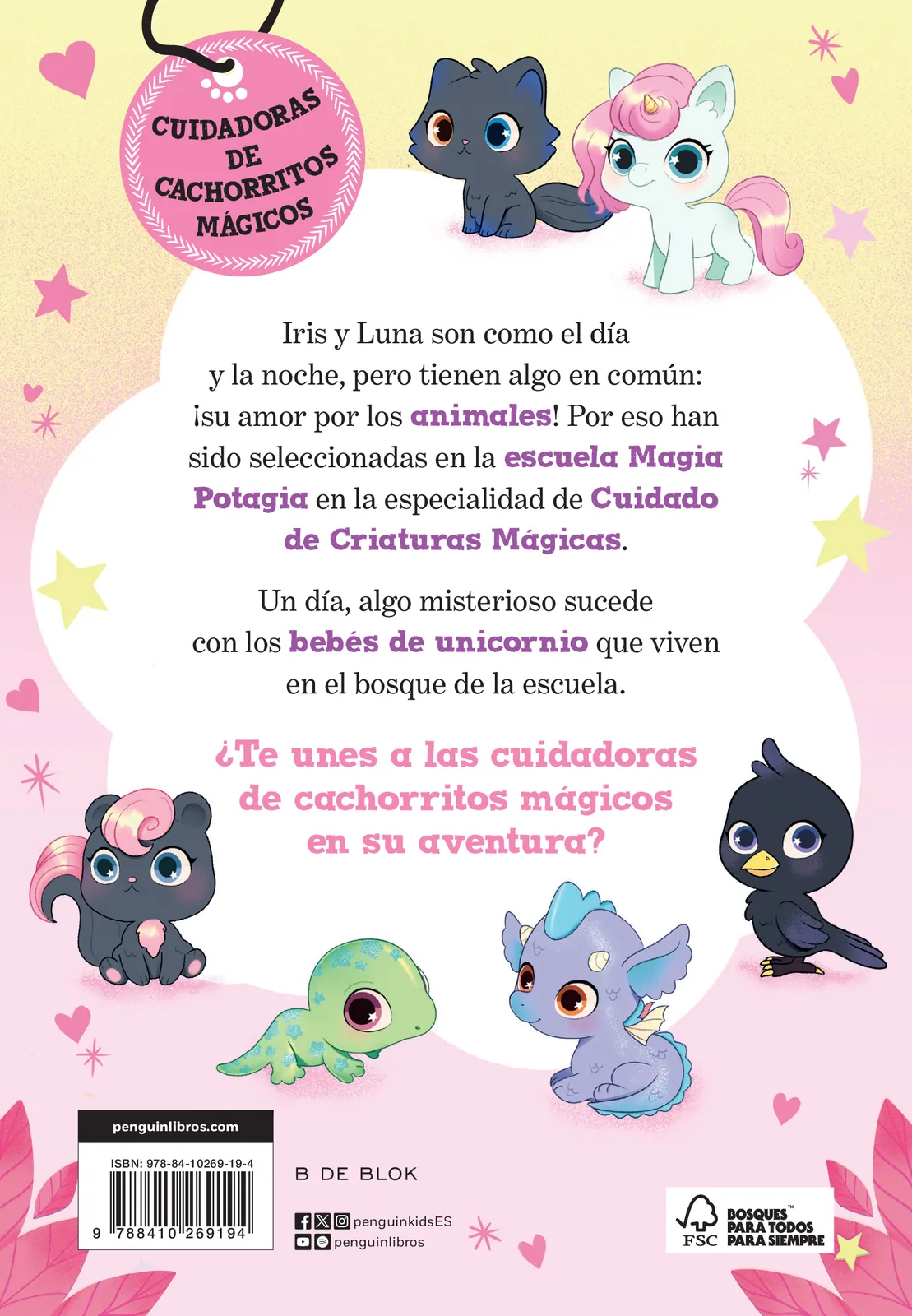 Iris y Luna: cuidadoras de cachorritos mágicos 1 - ¡Un cole lleno de magia!
