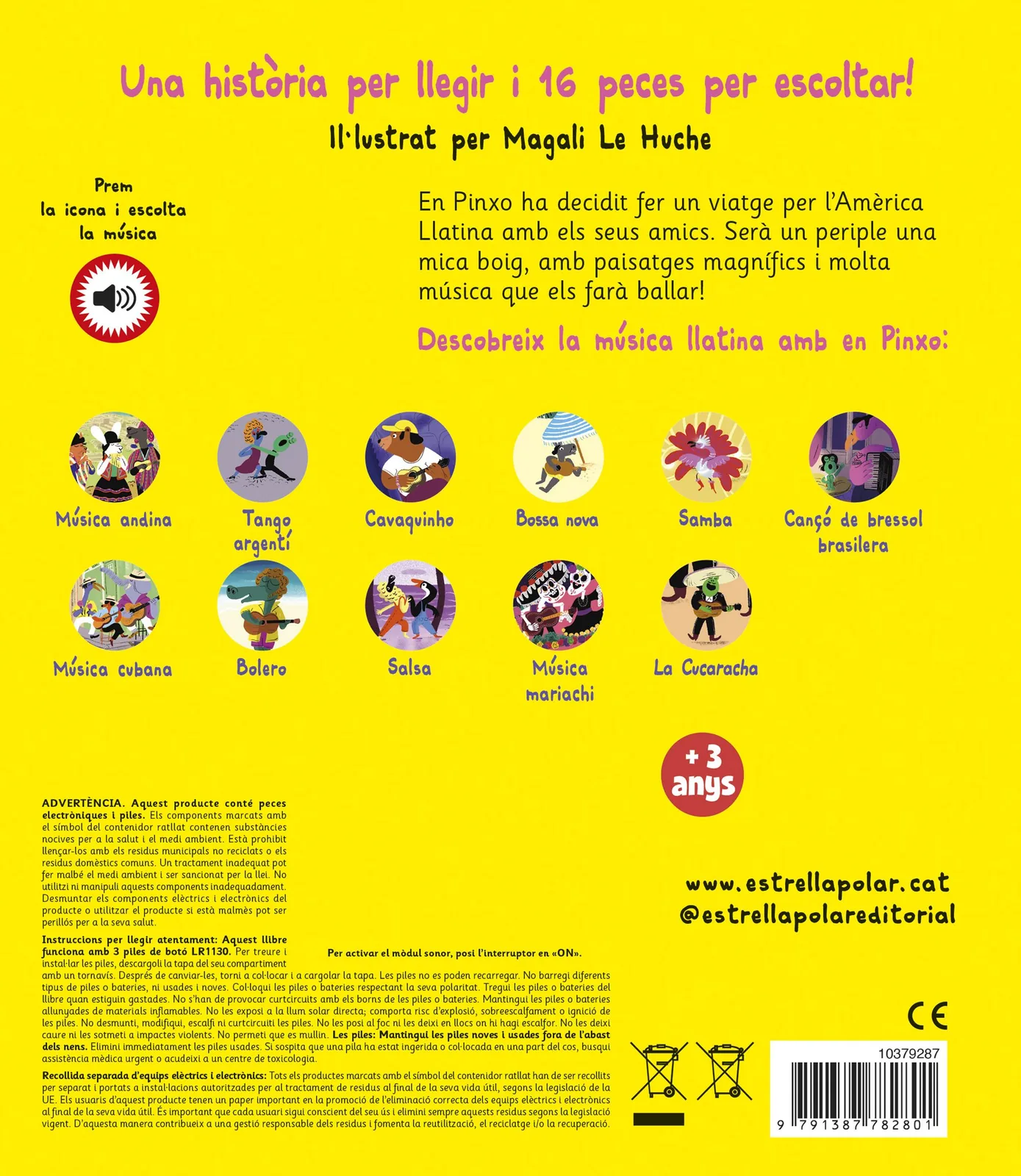 En Pinxo i la música llatina. Llibre musical