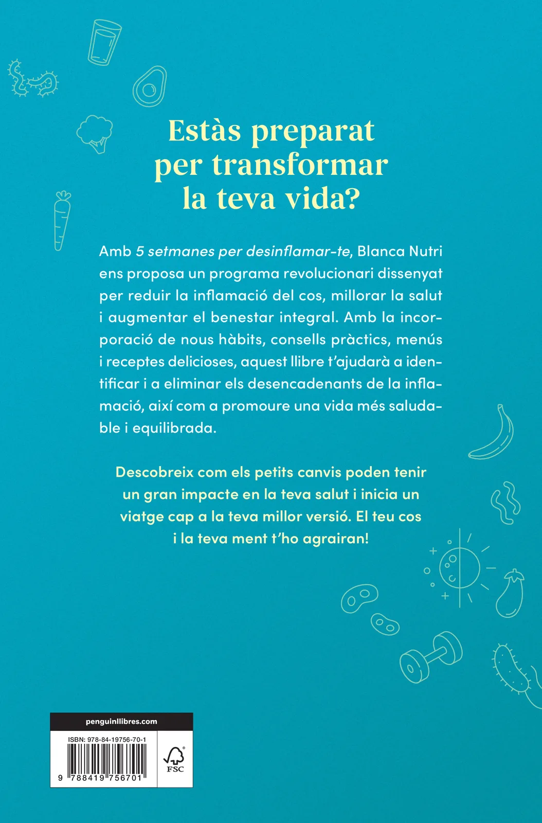 5 setmanes per desinflamar-te