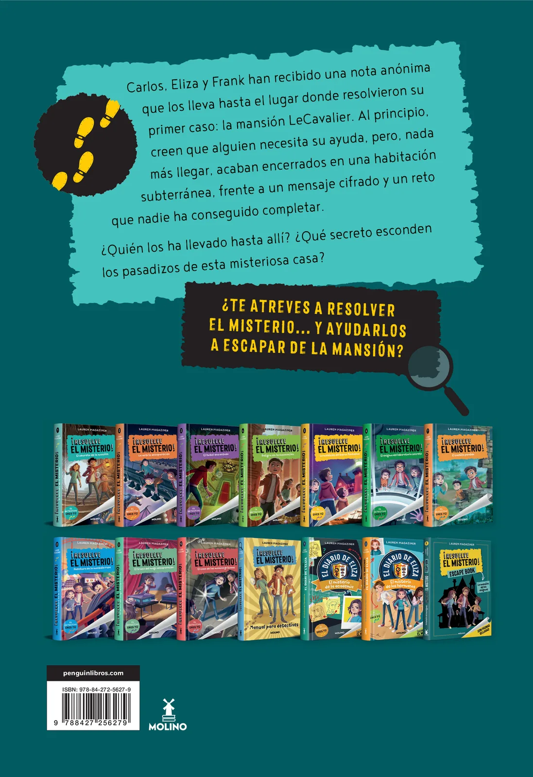 ¡Resuelve el misterio! Escape Book 1 - La mansión de los enigmas