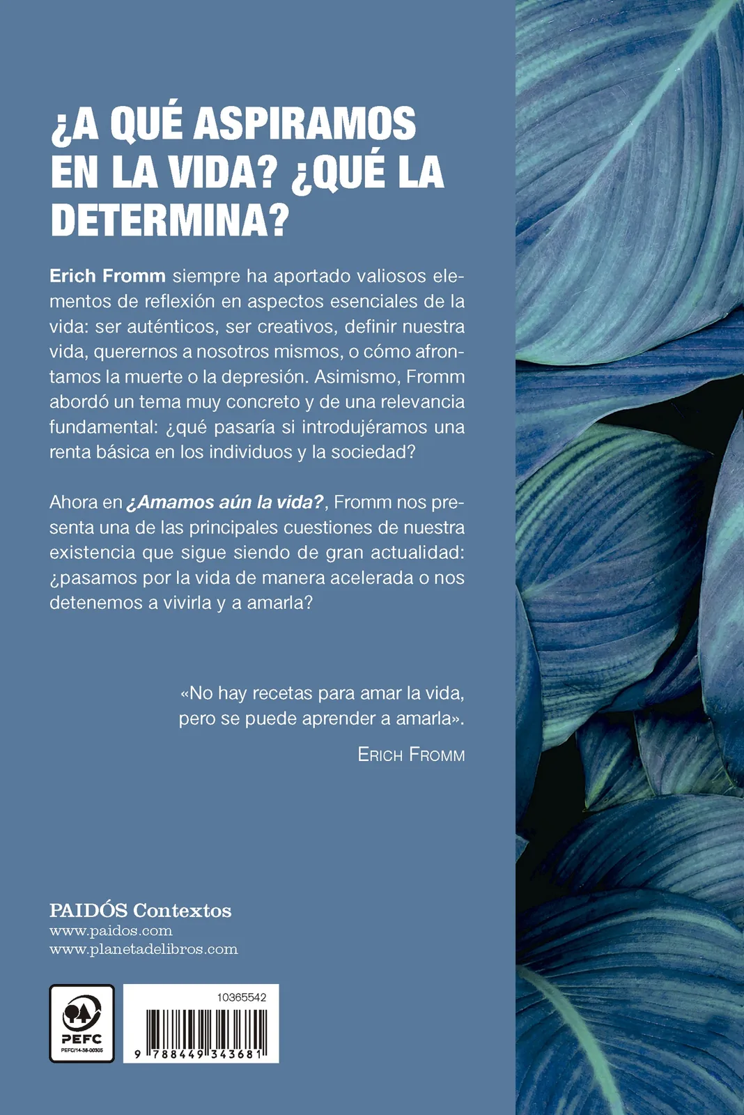 ¿Amamos aún la vida?