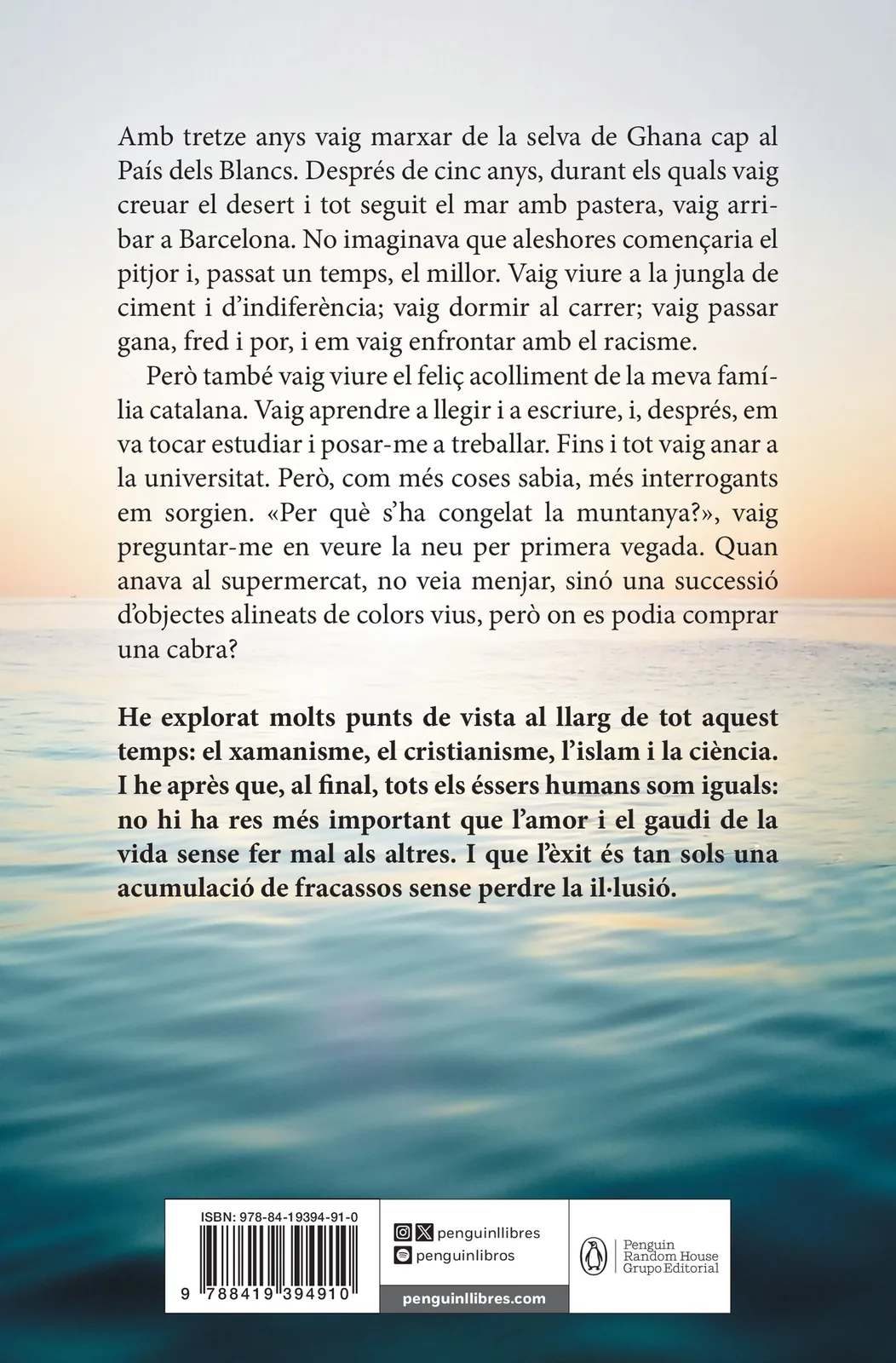 Des del país dels blancs