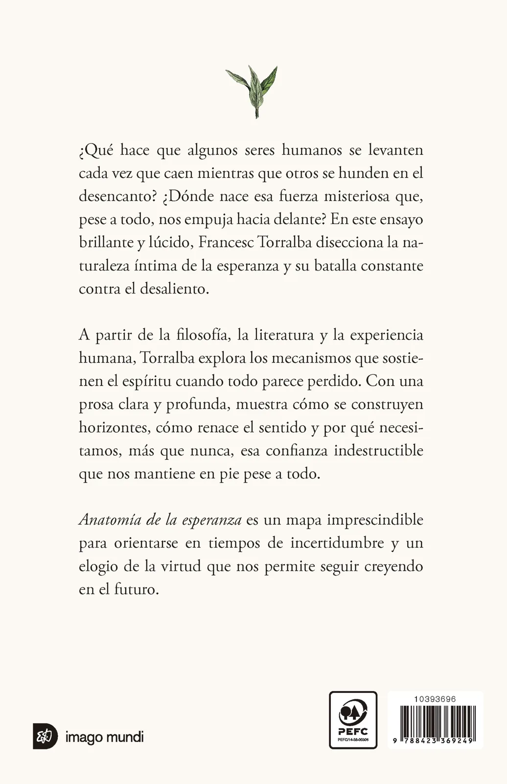 Anatomía de la esperanza