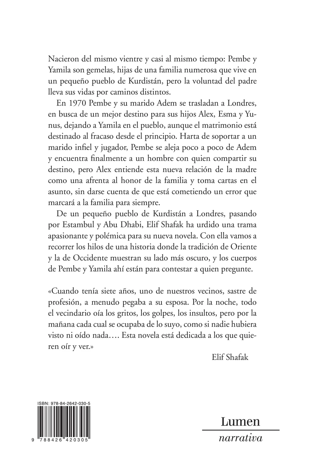 El fruto del honor
