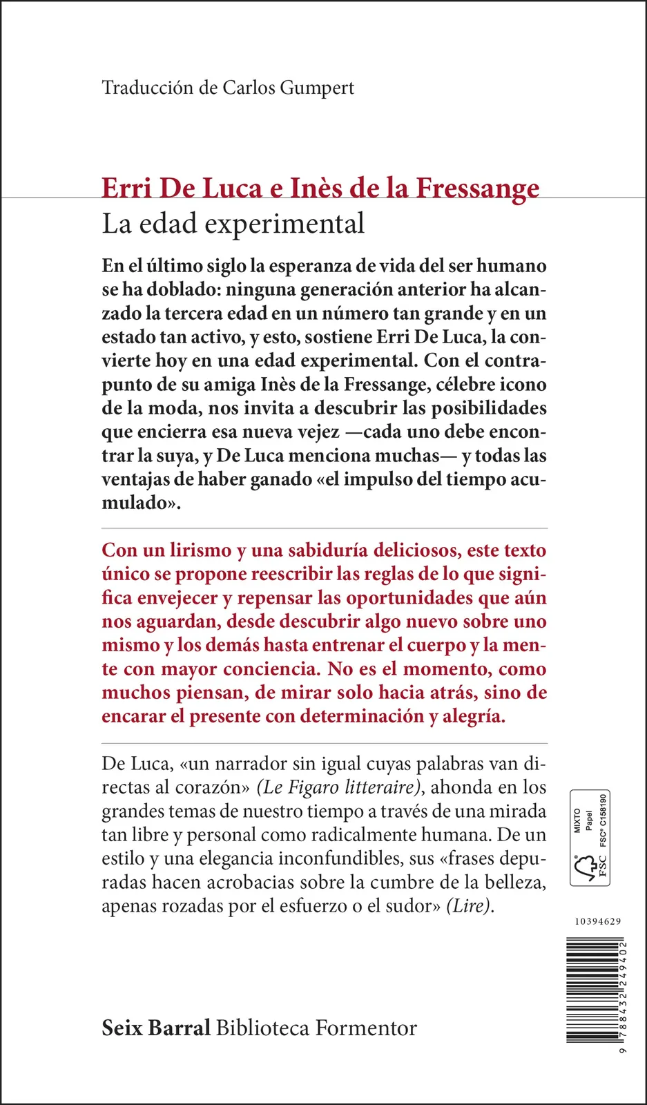 La edad experimental
