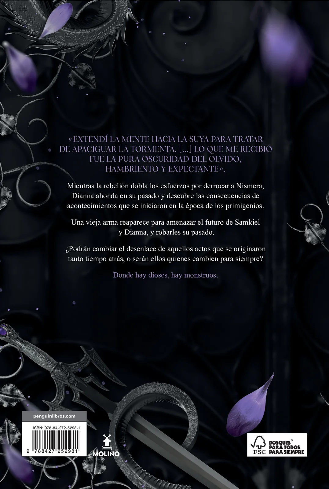 La furia de los caídos (Dioses y monstruos 4)