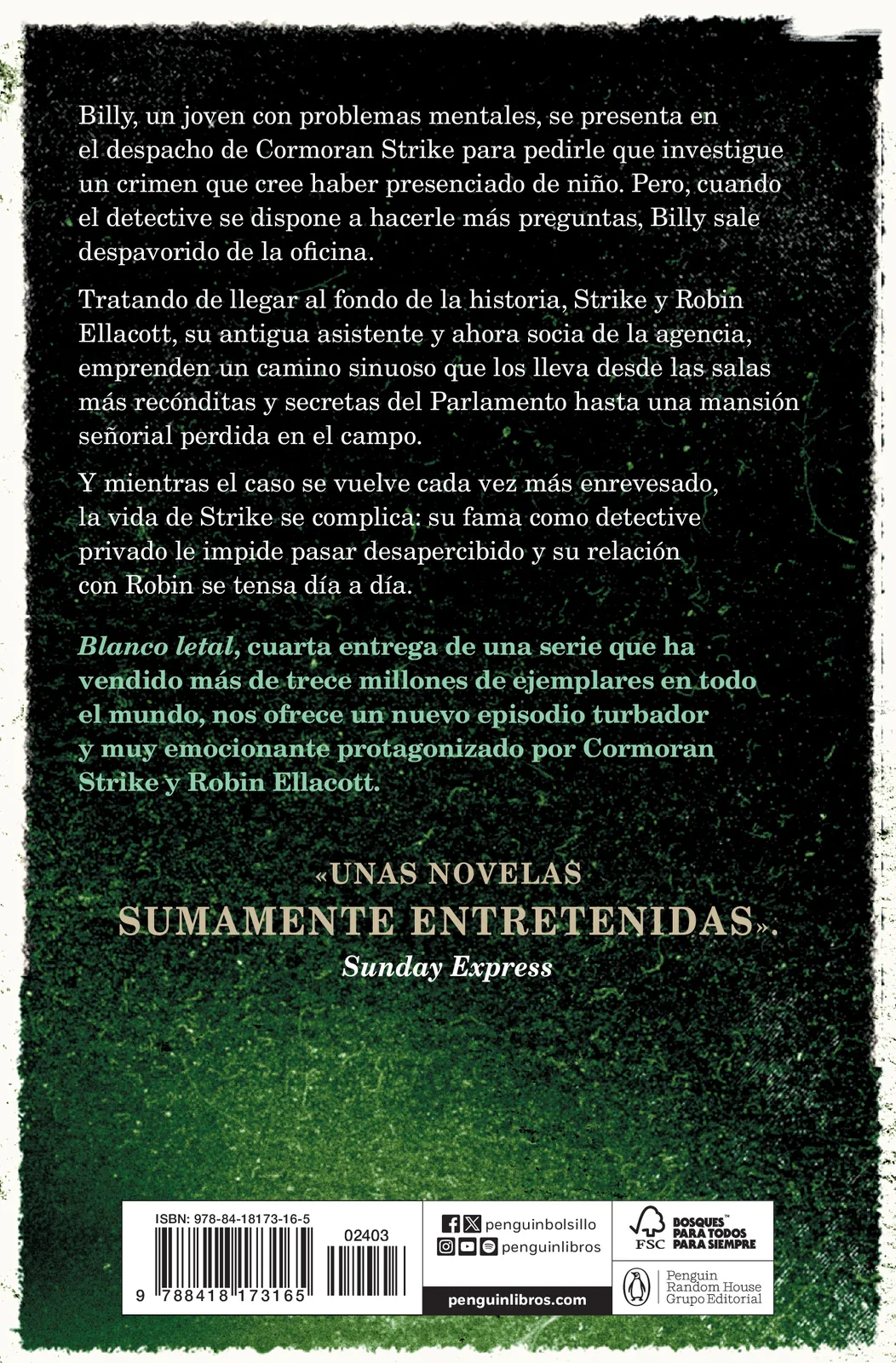 Blanco letal (Cormoran Strike 4)
