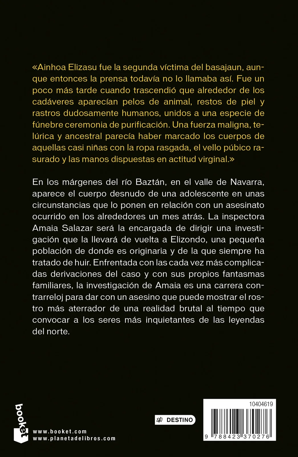 El guardián invisible (Trilogía del Baztán, 1)