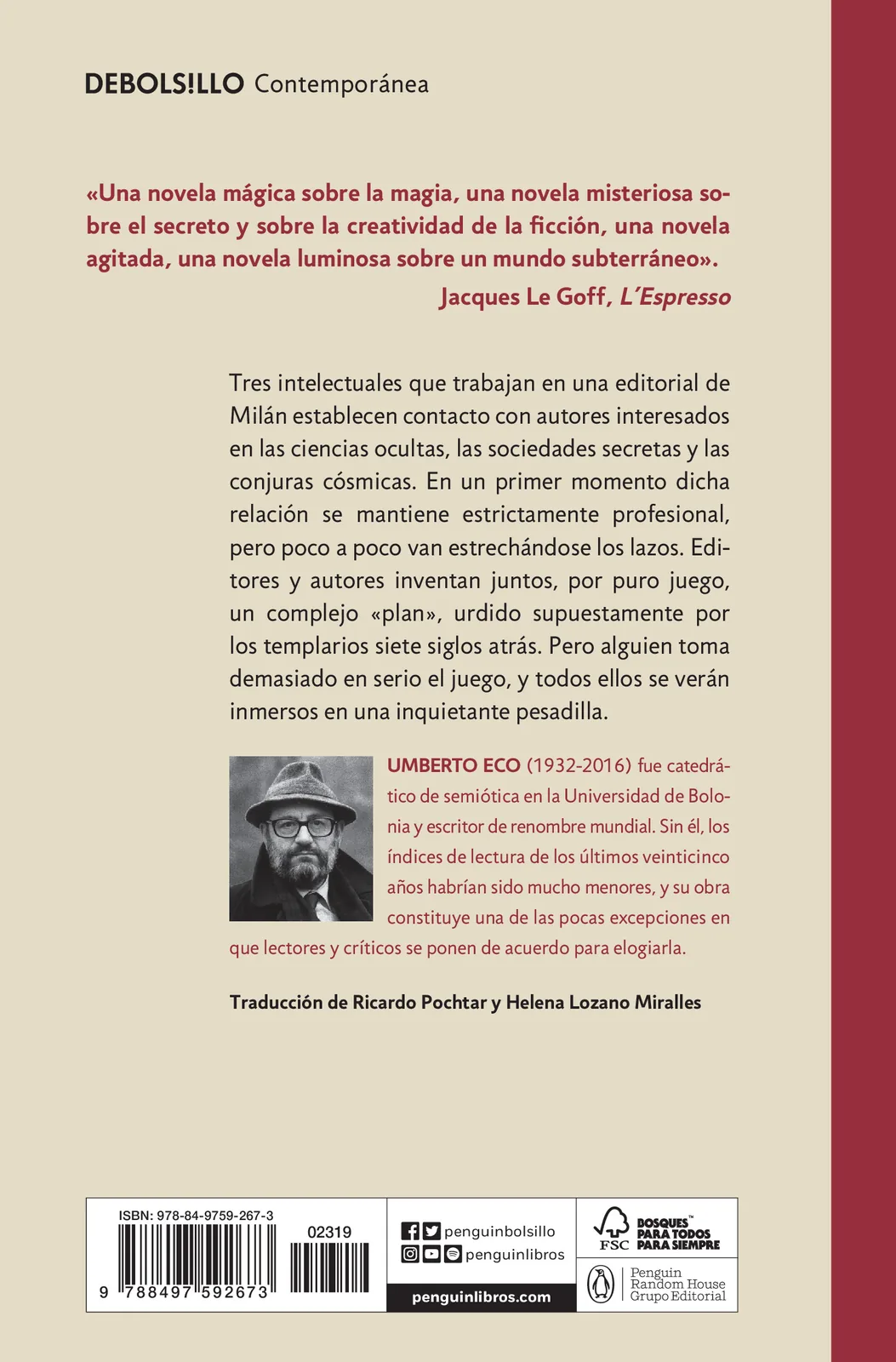 El péndulo de Foucault