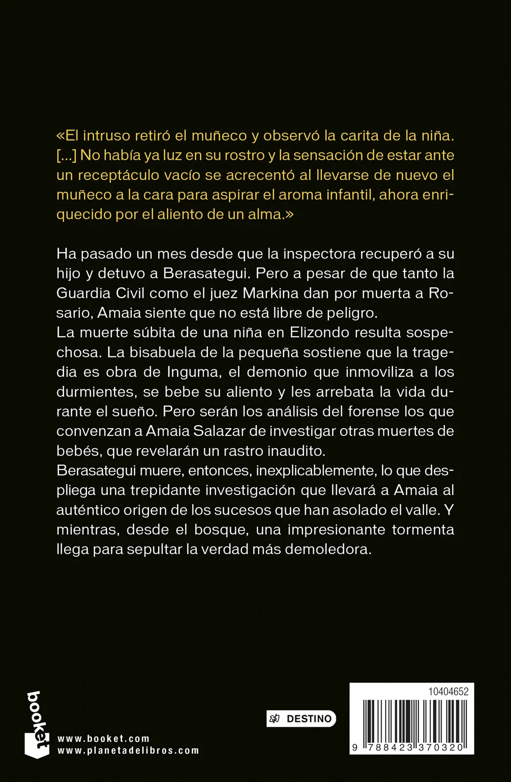 Ofrenda a la tormenta (Trilogía del Baztán, 3)