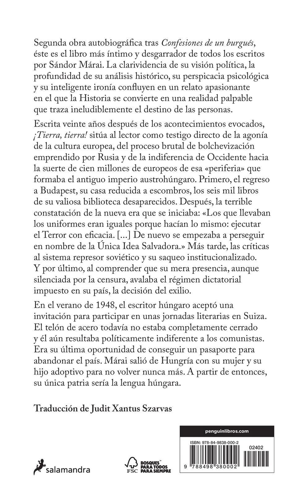 ¡Tierra, tierra!