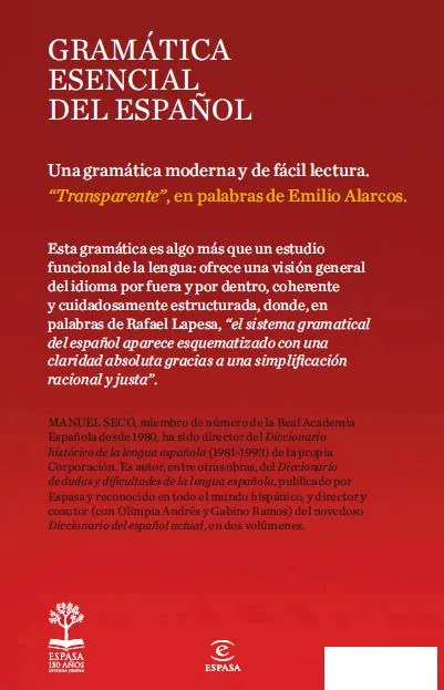 Gramática esencial del español