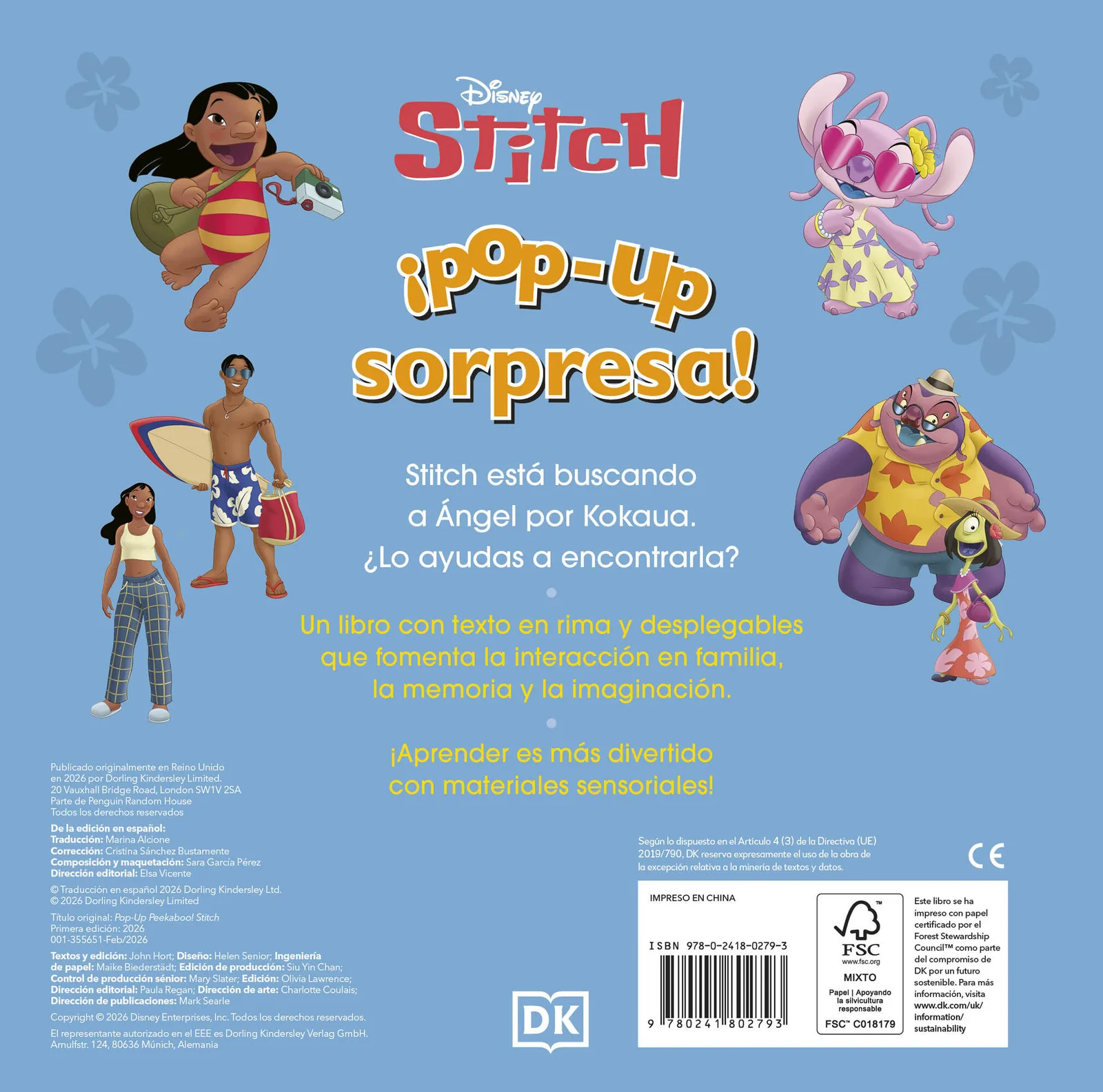 ¡Pop-Up sorpresa! - Stitch