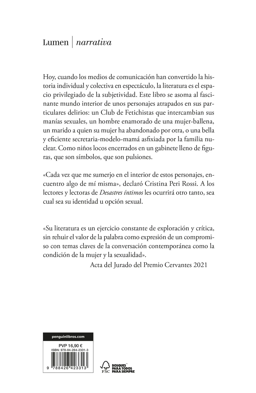 Desastres íntimos