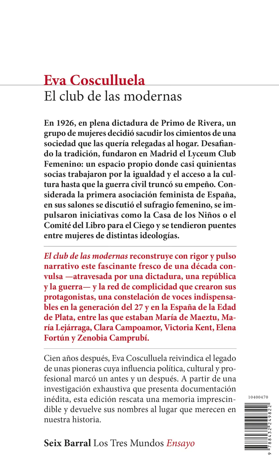 El club de las modernas