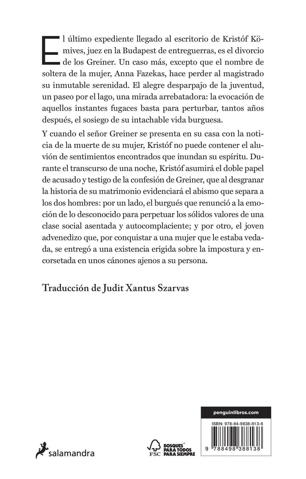 Divorcio en Buda