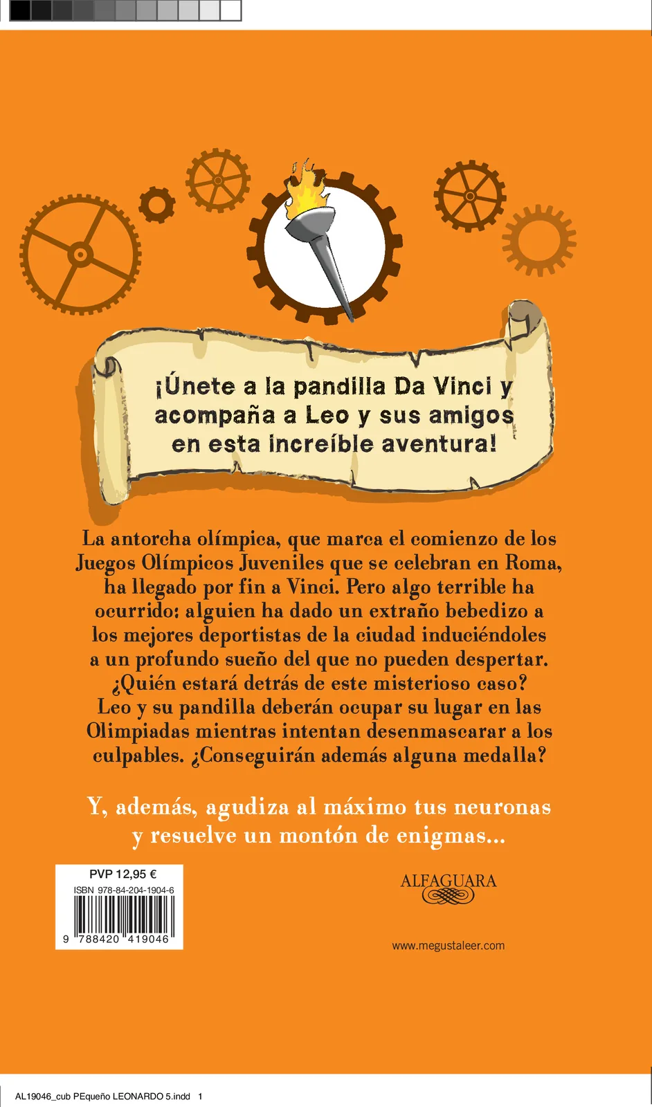 Los juegos olímpicos (El pequeño Leo Da Vinci 5)