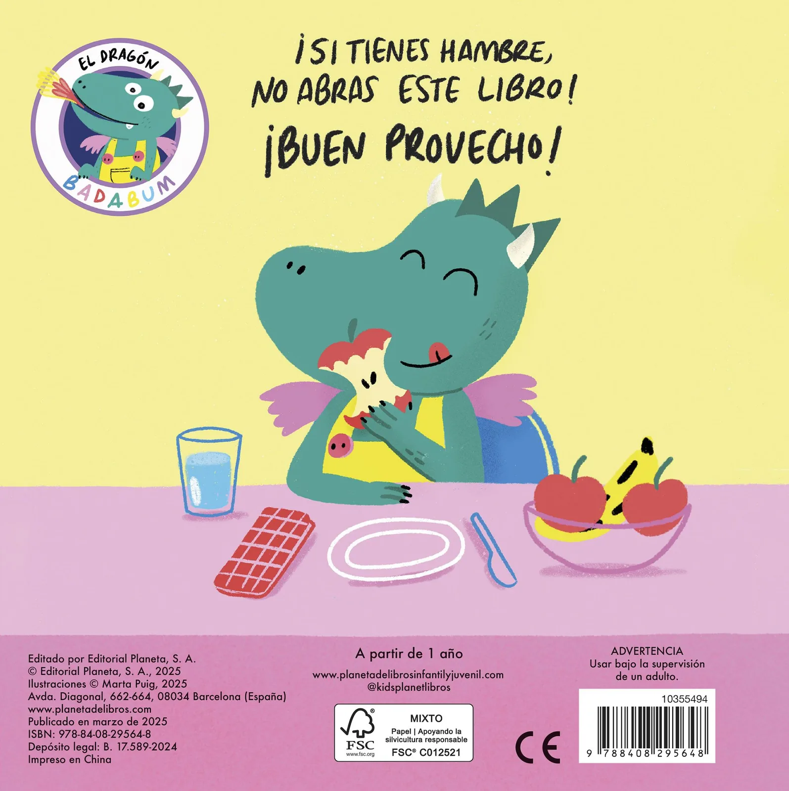BADABUM A COMER LIBRO CON OLORES