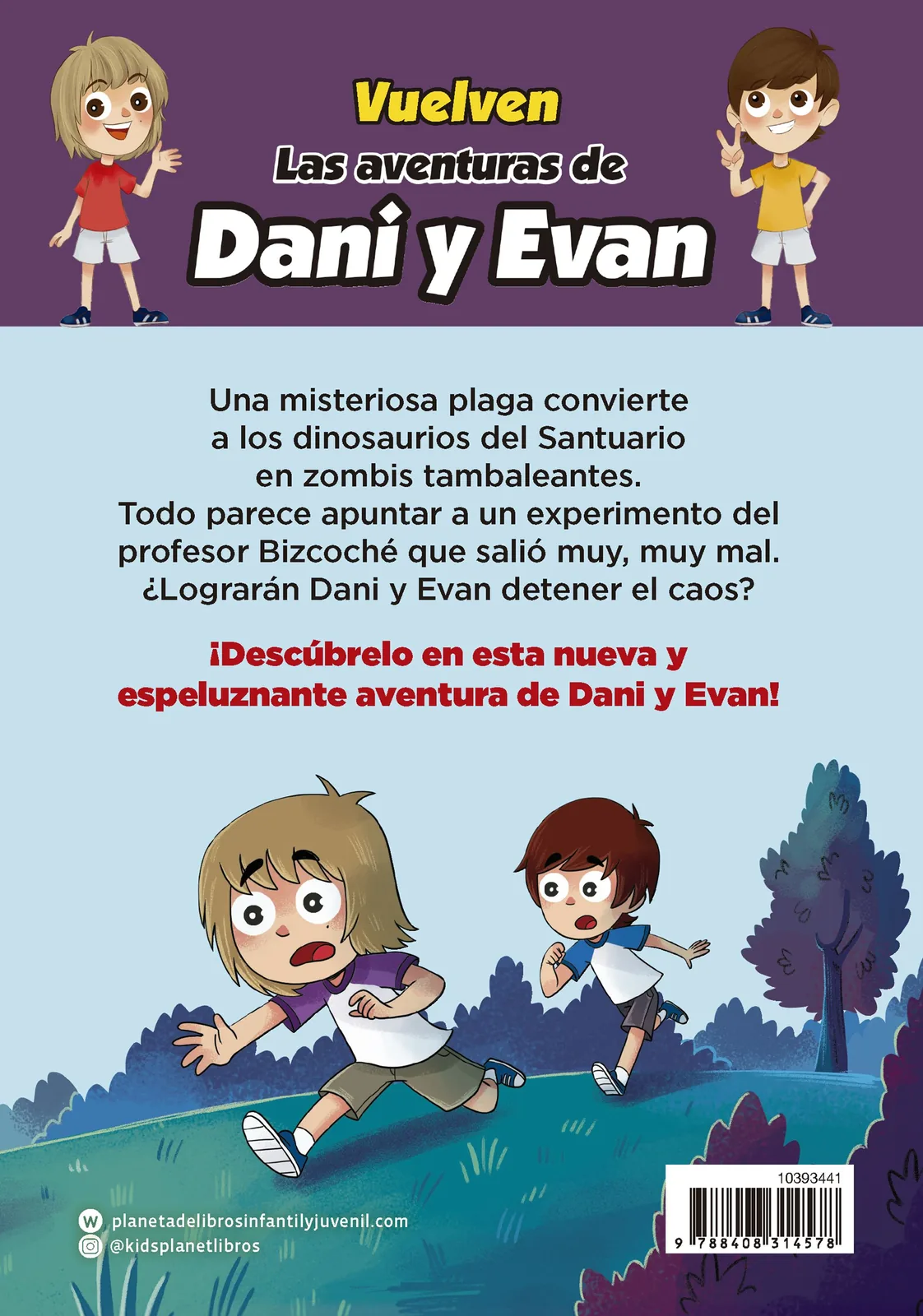 Las aventuras de Dani y Evan 14. Invasión dinozombi