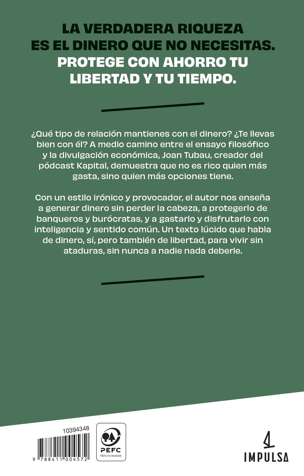 Fuck you money. De la libertad financiera a la libertad personal