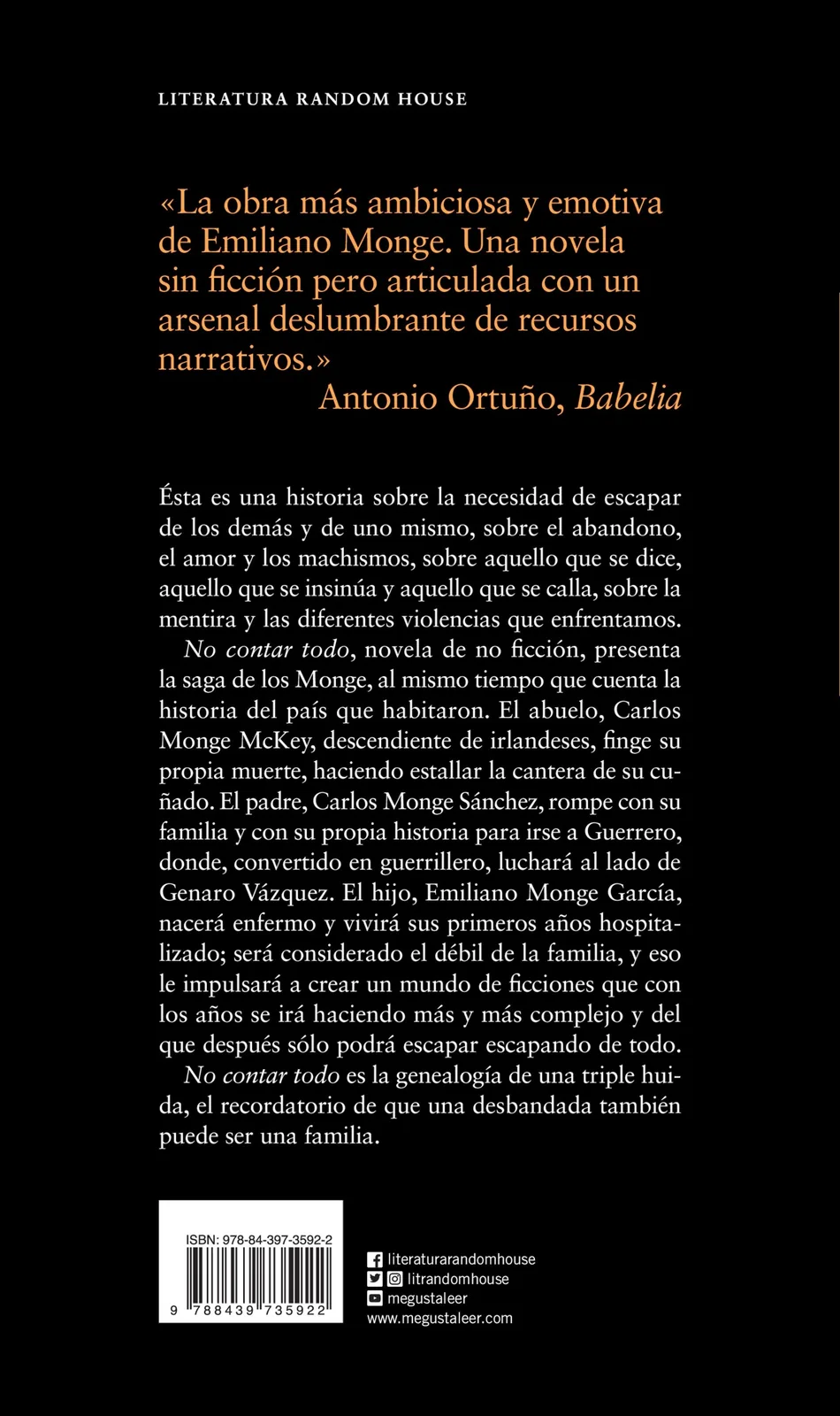 No contar todo