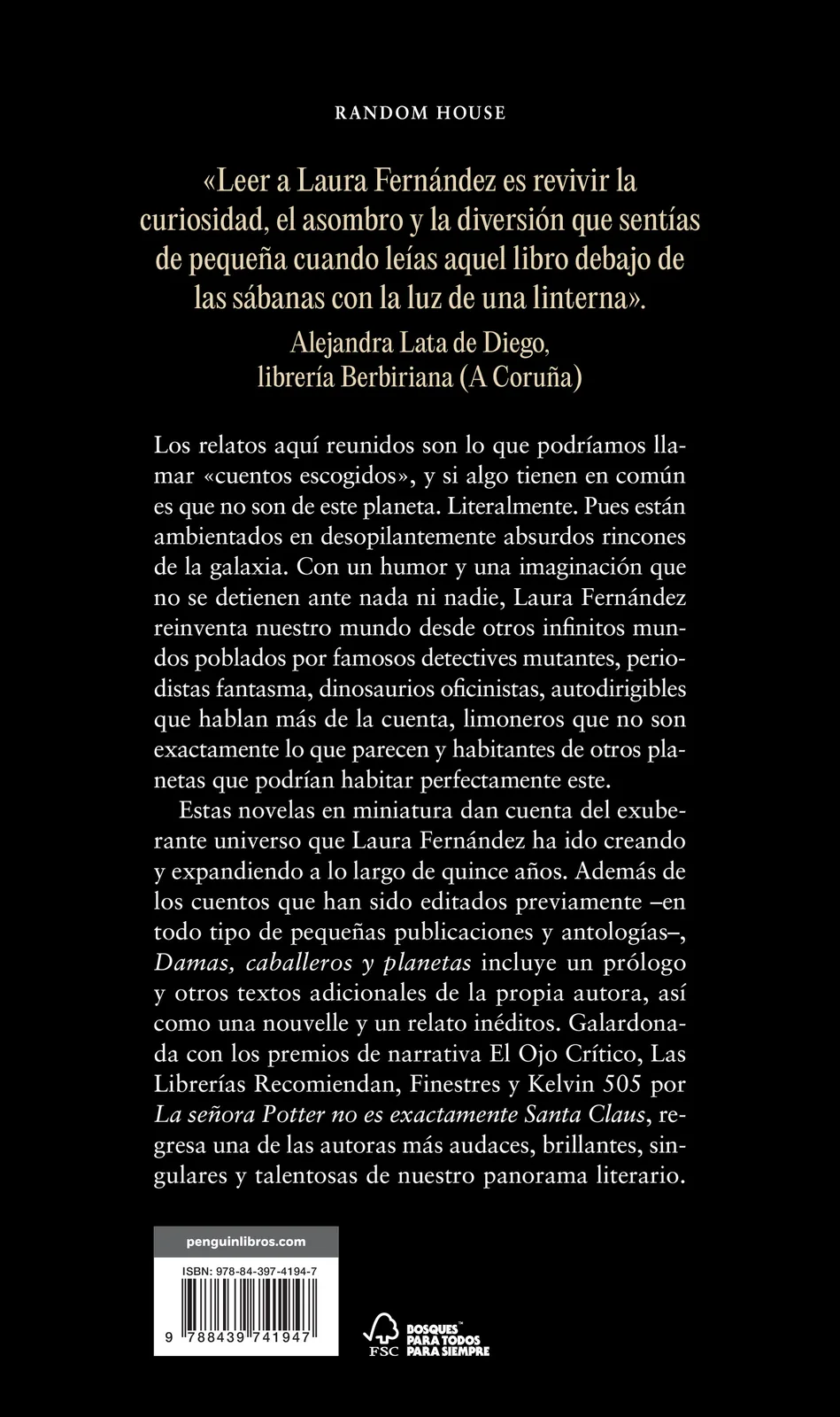 Damas, caballeros y planetas