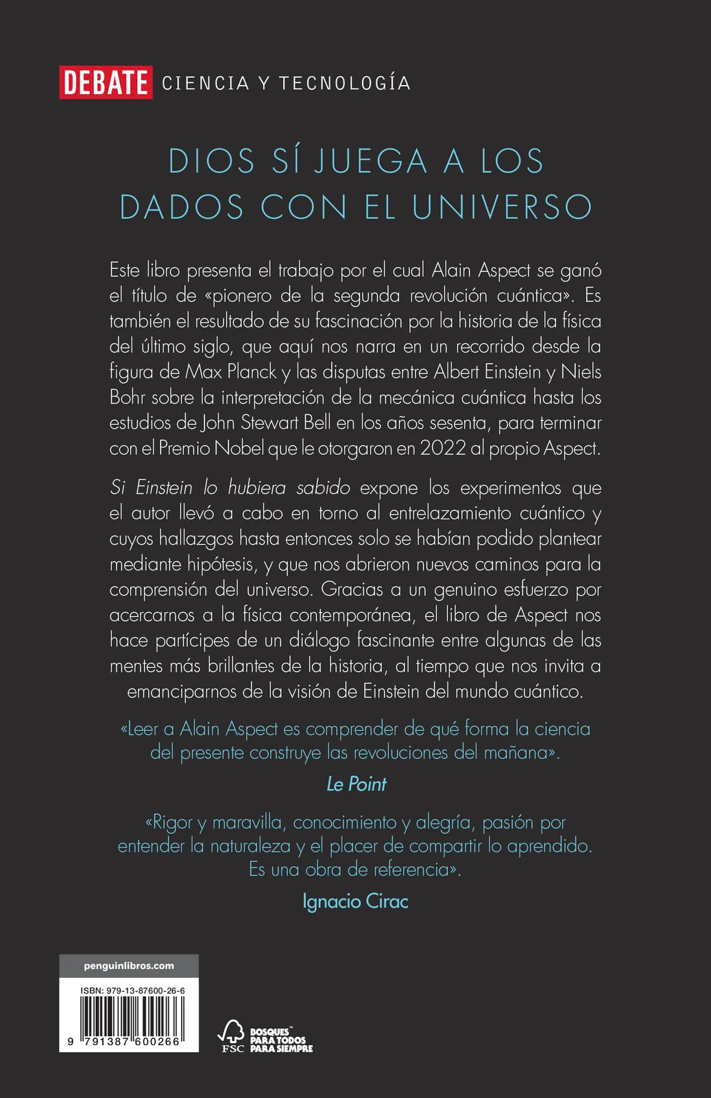 Si Einstein lo hubiera sabido