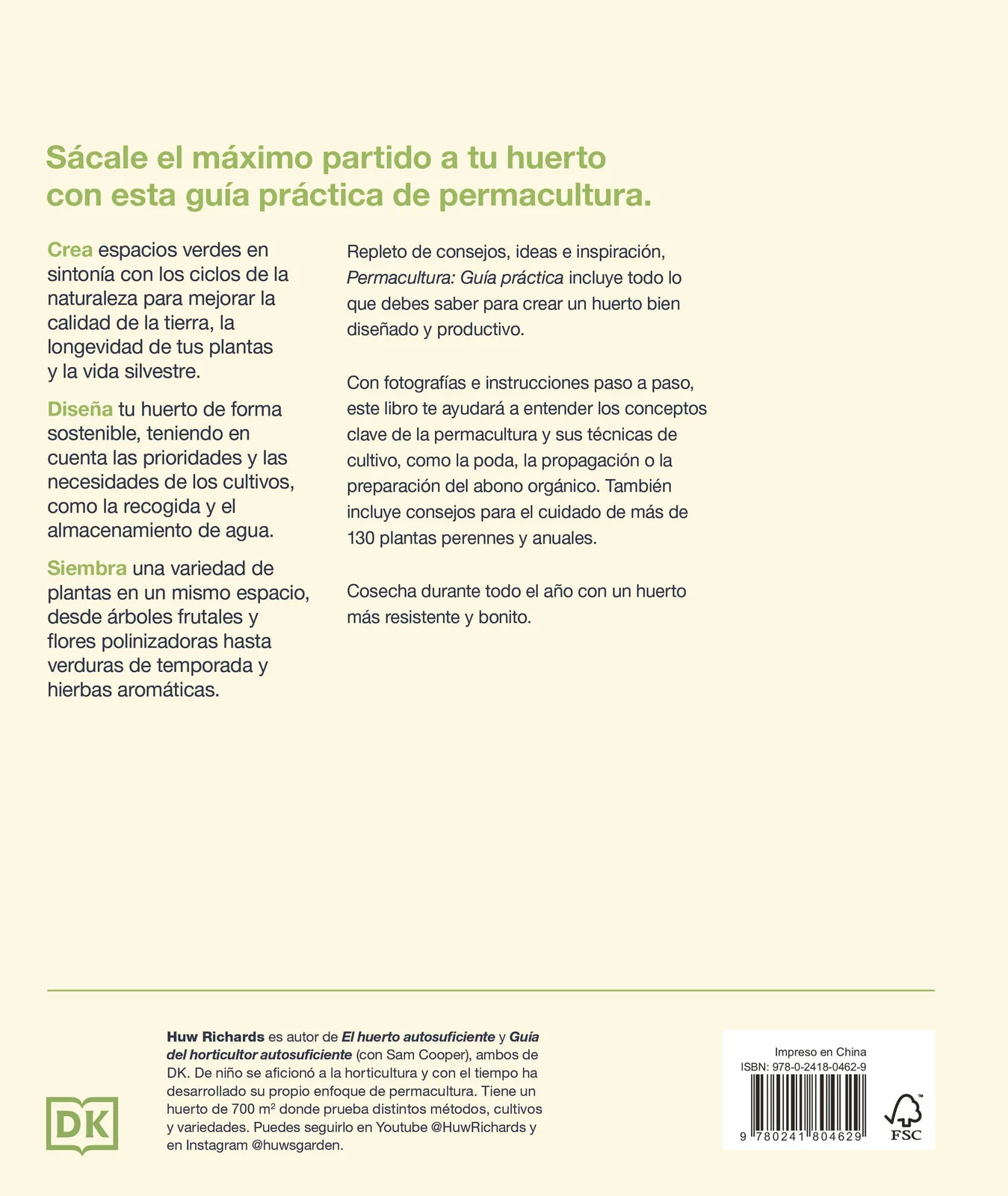 Permacultura: Guía práctica. Cultivos resilientes y regenerativos para cosechar todo el año