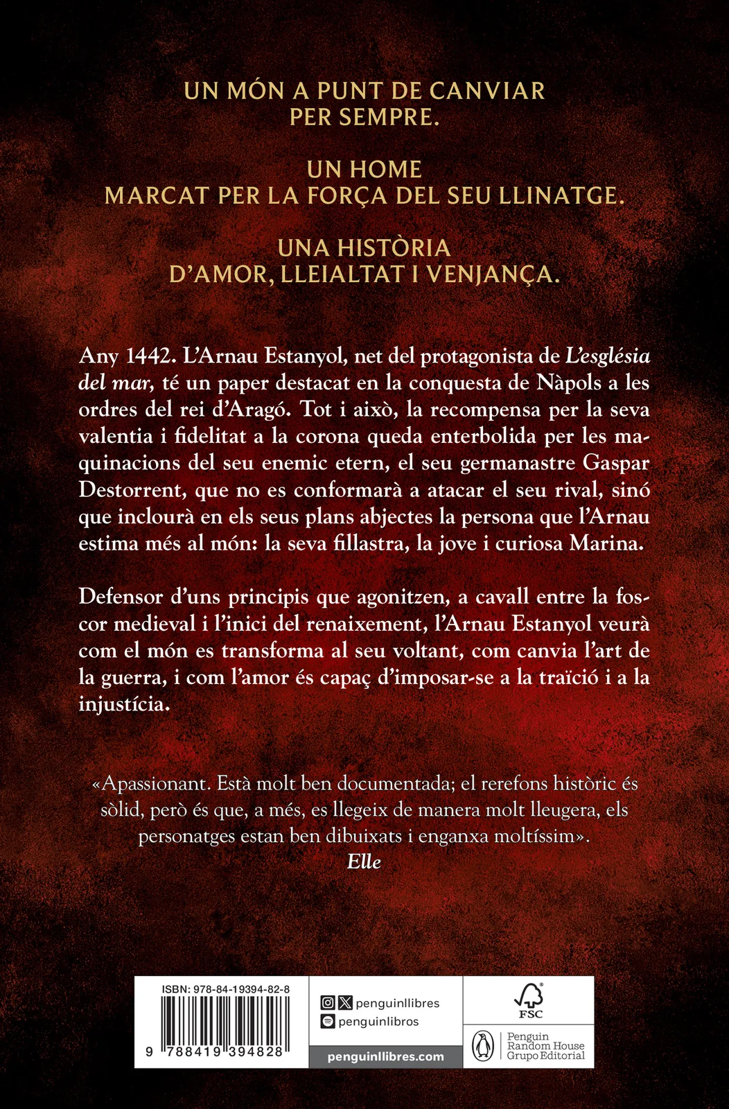 En l'amor i en la guerra (L'església del mar 3)