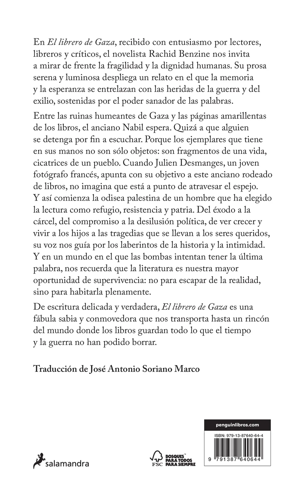 El librero de Gaza