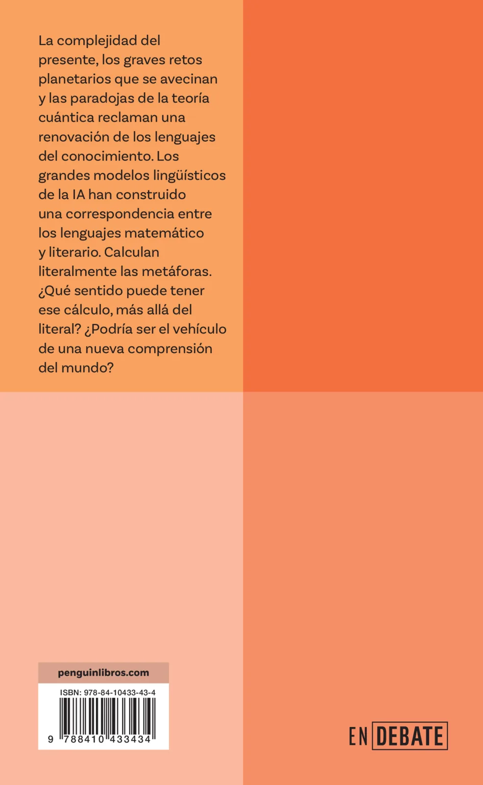 Cálculo de metáforas (Serie ENDEBATE)