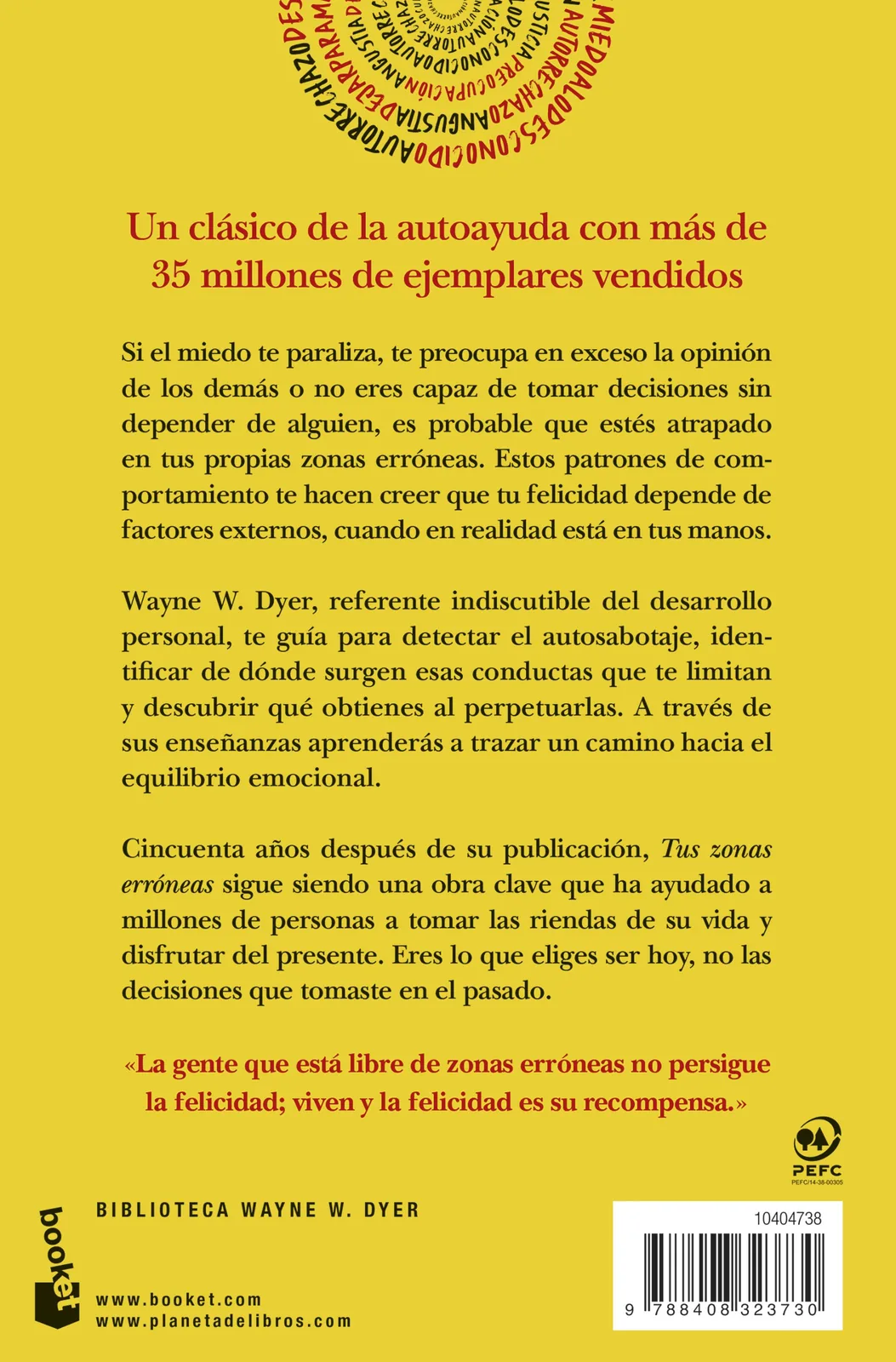 Tus zonas erróneas