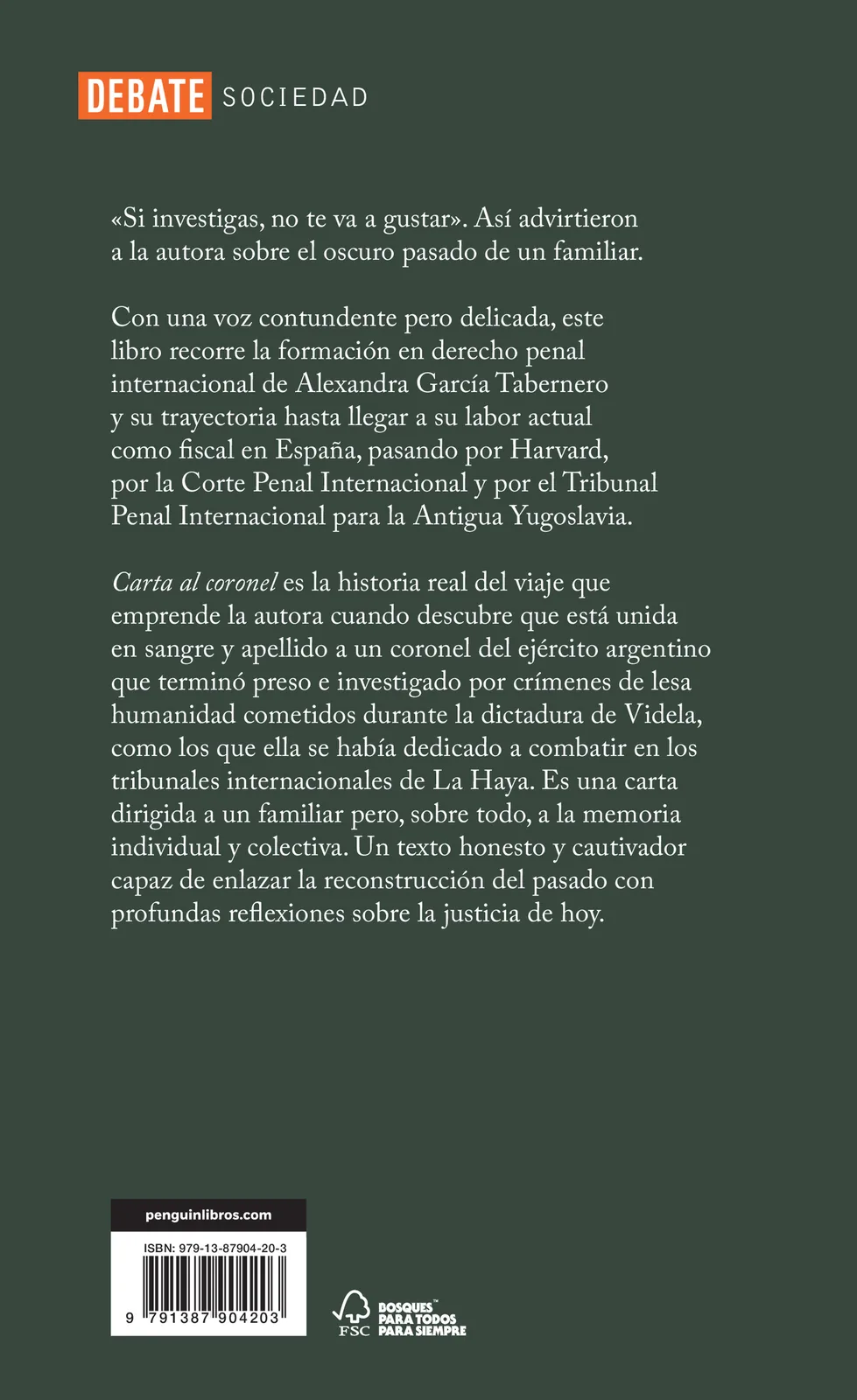 Carta al coronel
