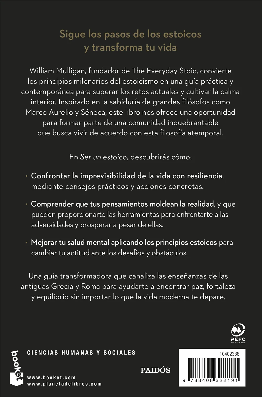 Ser un estoico