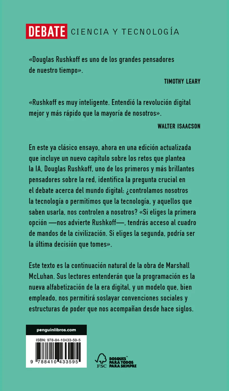 Programa o serás programado (edición 15 aniversario)