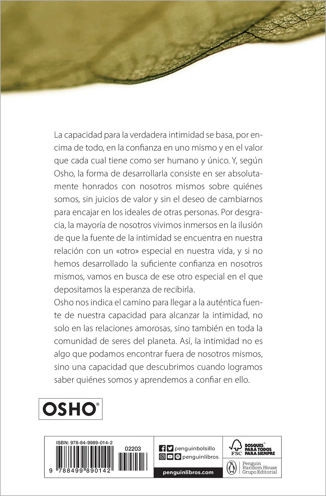 Intimidad (Claves para una nueva forma de vivir)