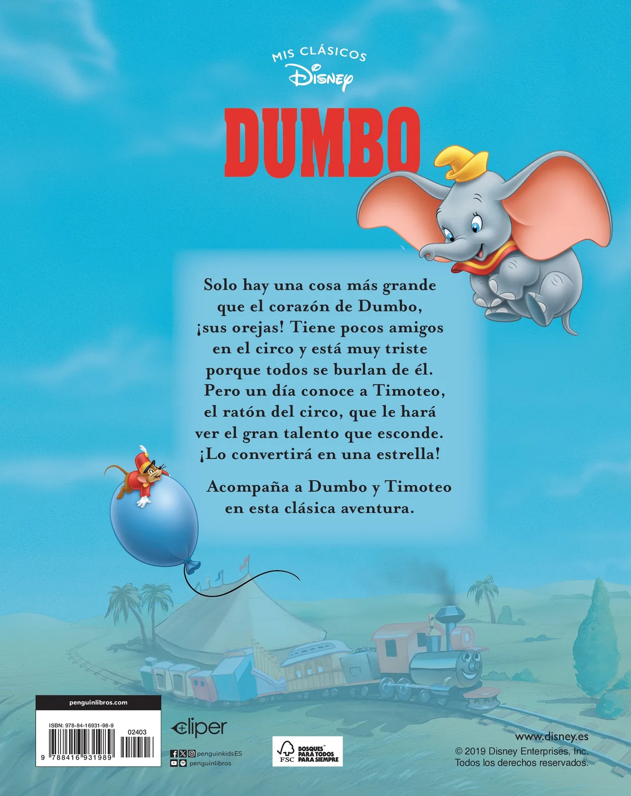 Dumbo (Mis Clásicos Disney)