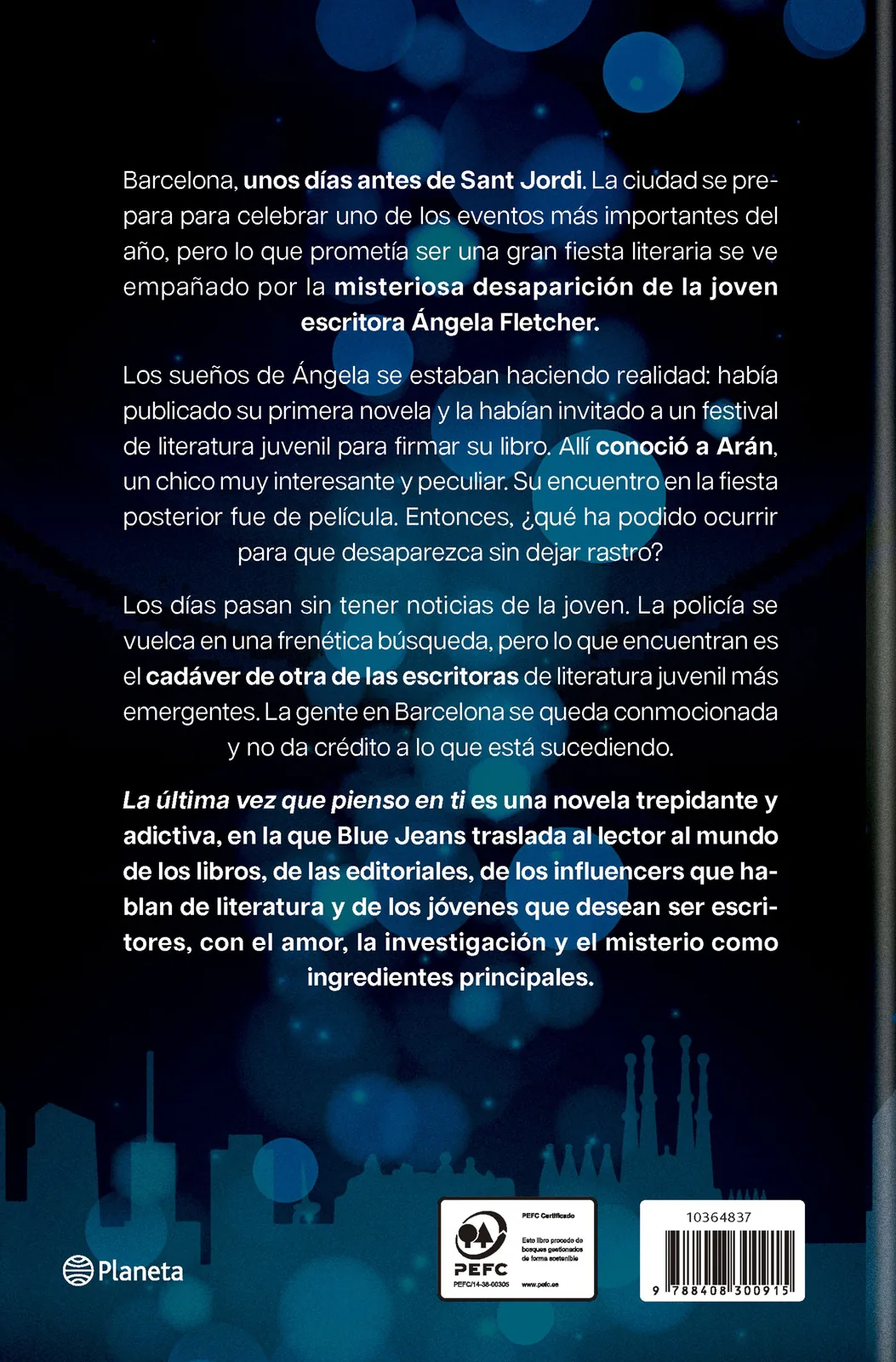 La última vez que pienso en ti
