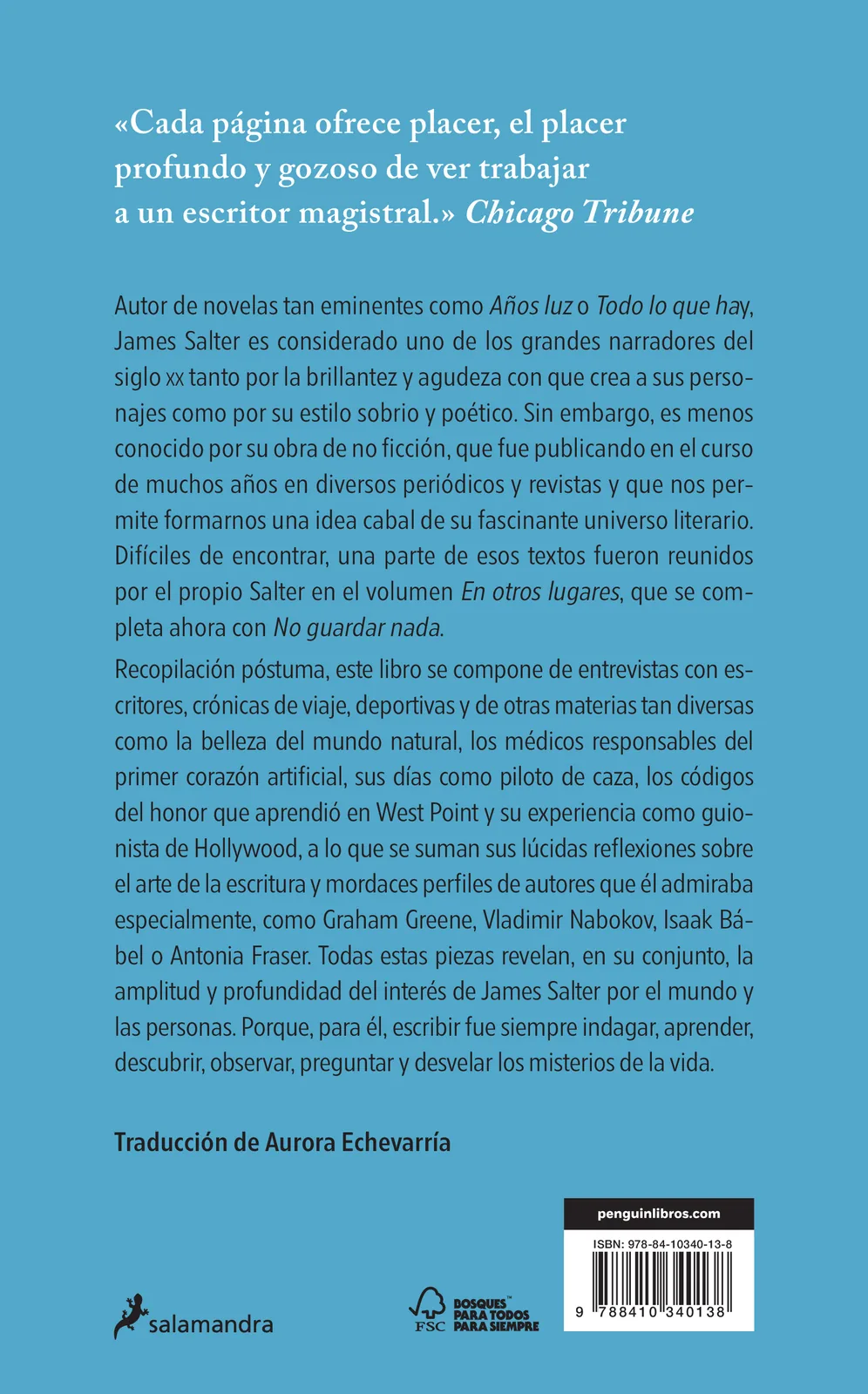 No guardar nada