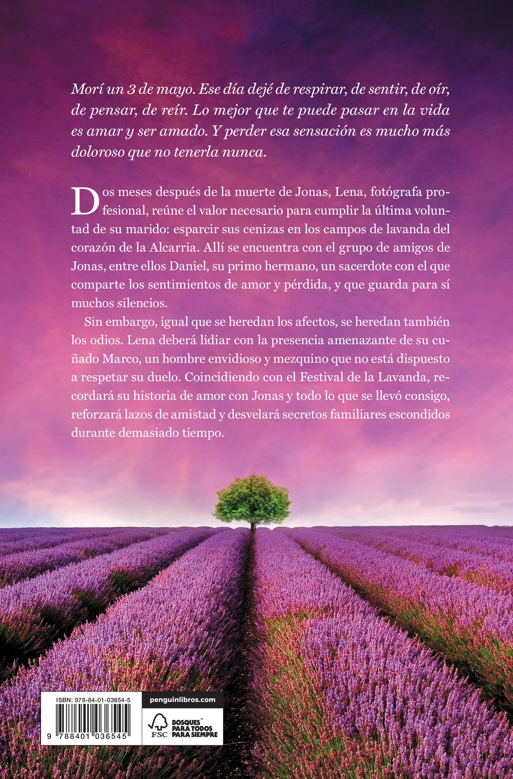 La memoria de la lavanda