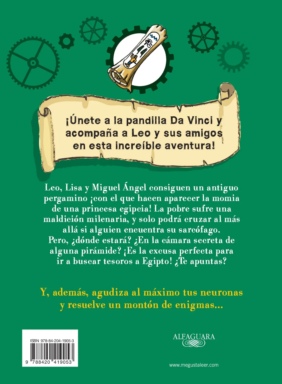 La momia desmemoriada (El pequeño Leo Da Vinci 6)