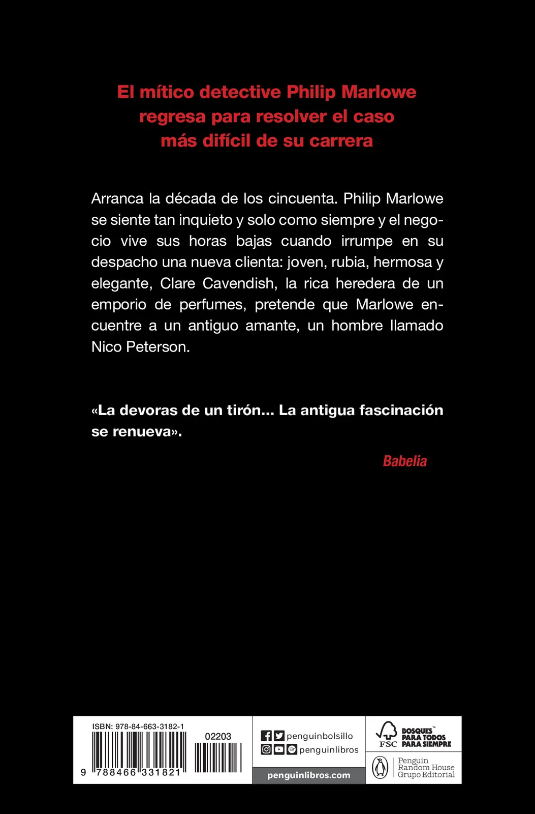 La rubia de ojos negros