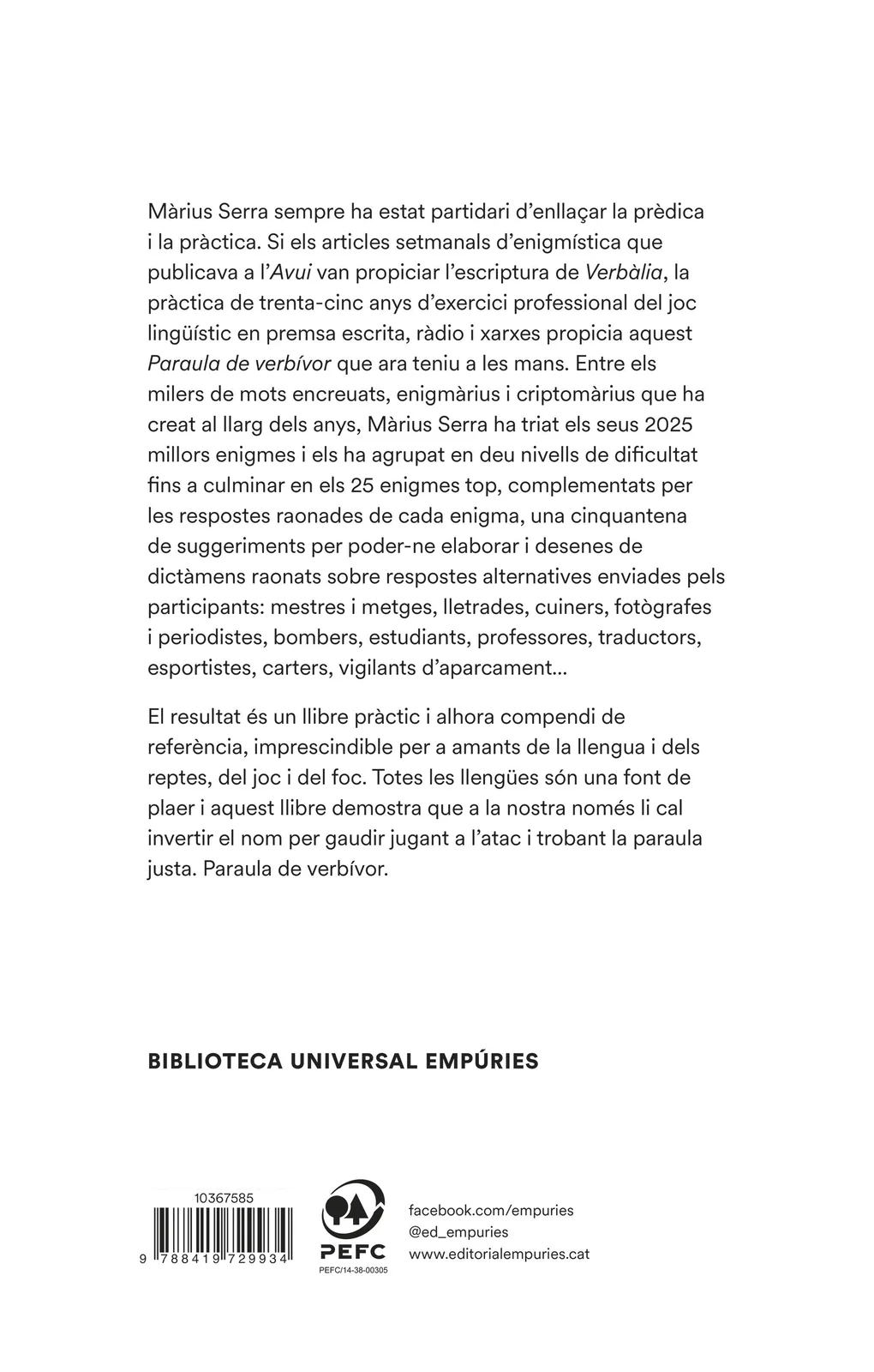 Paraula de verbívor