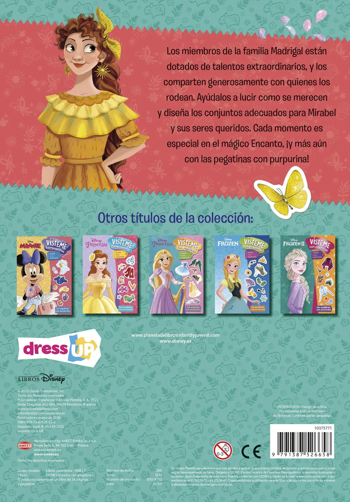 Encanto. Vísteme con pegatinas 2