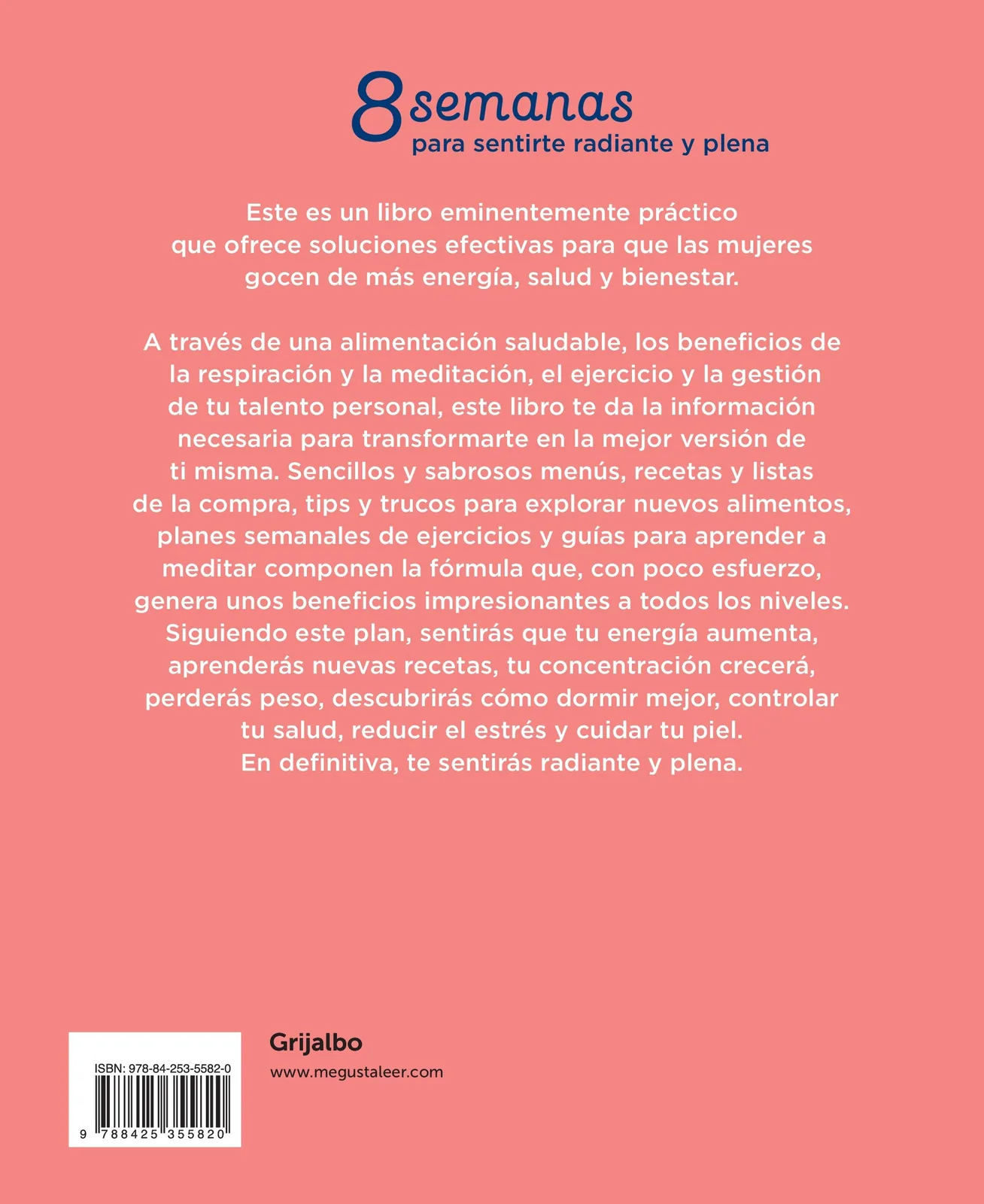 Siéntete radiante en 8 semanas