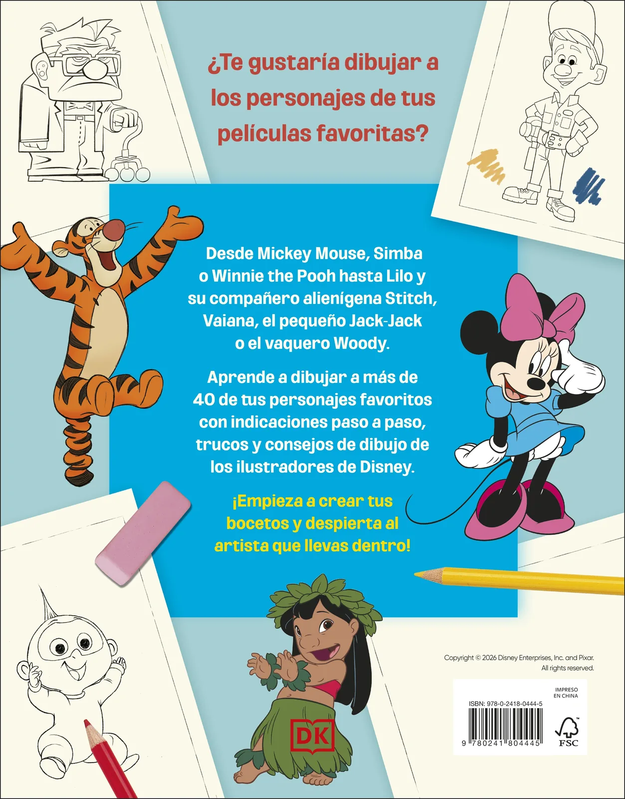Disney Dibuja a tus personajes favoritos