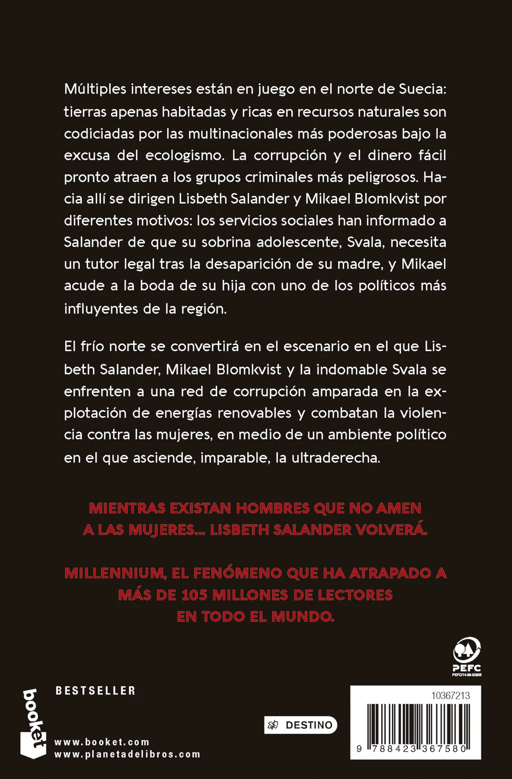 Las garras del águila: una novela de Lisbeth Salander (Serie Millennium, 7)