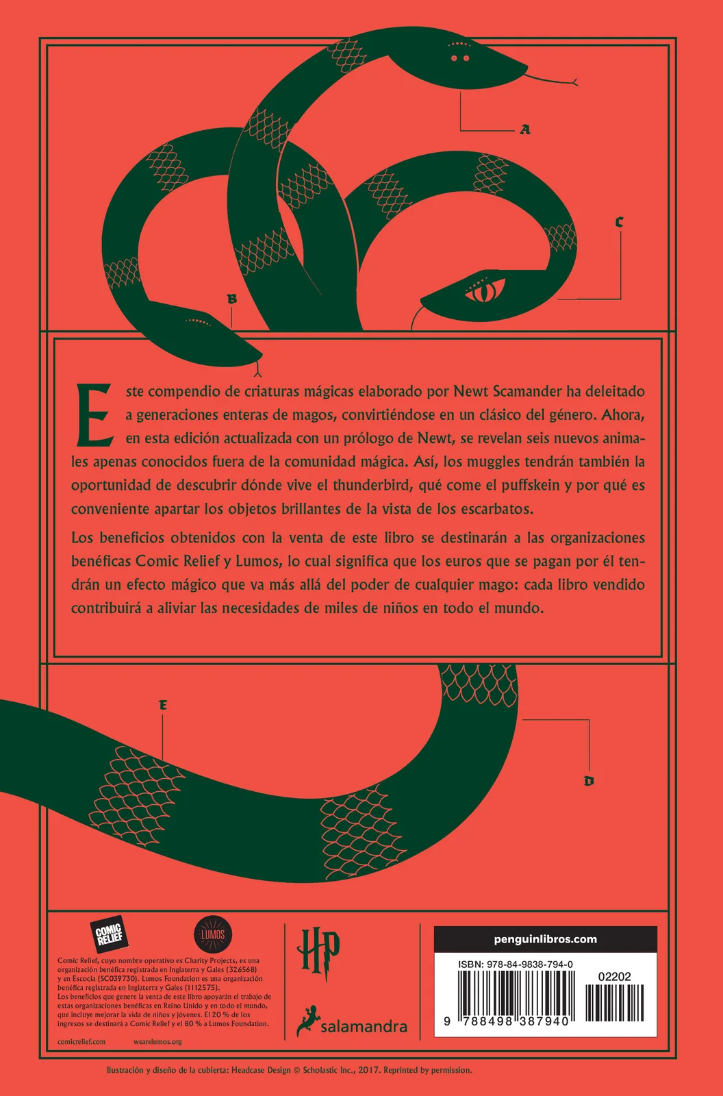 Animales fantásticos y dónde encontrarlos (Un libro de la biblioteca de Hogwarts)