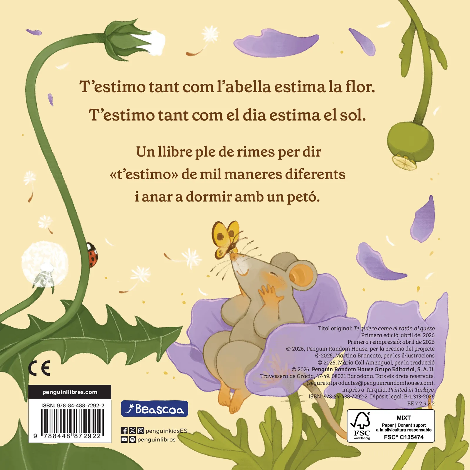 Testimo com el ratolí al formatget